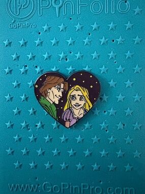 Tangled Loungefly Heart Pin